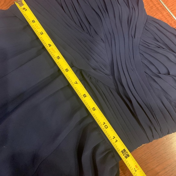 Ralph Lauren navy blue bridesmaid dress size 4P - Picture 4 of 6
